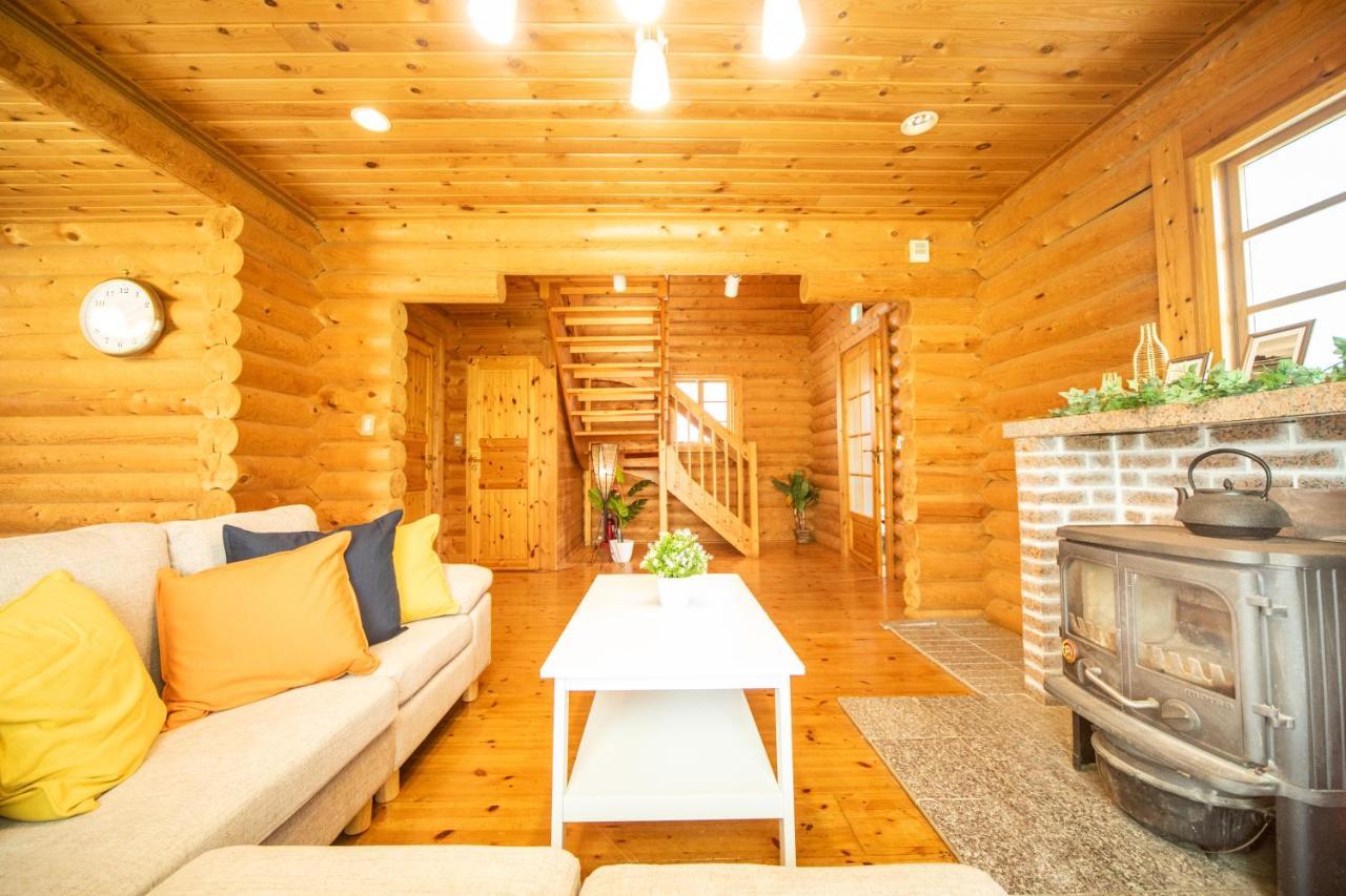 Villa Awaji Large Log House In Goshiki 2 Sumoto Exterior foto